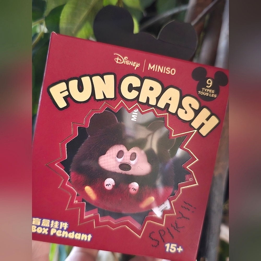 🆕️GENUINE DISNEY MINISO Fun Crash Plush - WEALTHY MICKEY CONFIRMED